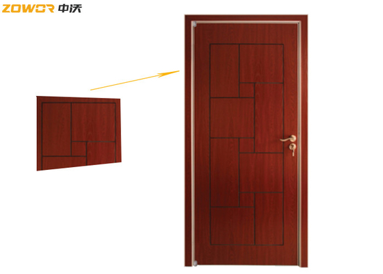 PVC Finished LH Hinged Pine Wood Interior Doors