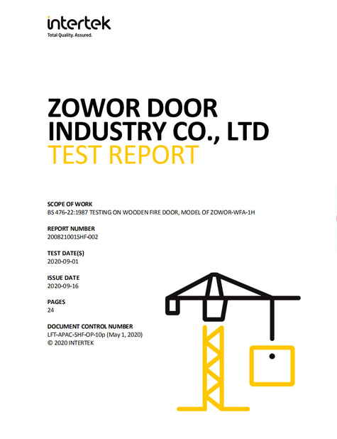 Zowor Door Industry Co., Ltd